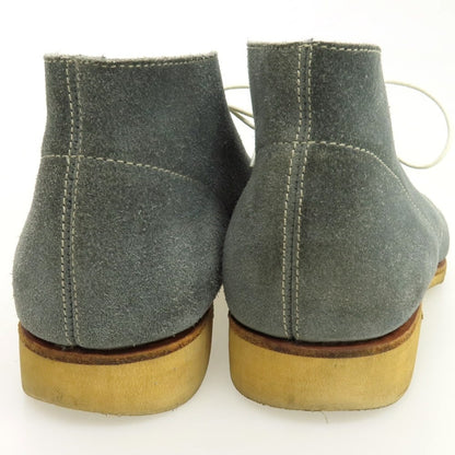 【中古】パラブーツ Paraboot スエード チャッカブーツ ブルーグレー【 6 1/2 】【 状態ランクC 】【 メンズ 】