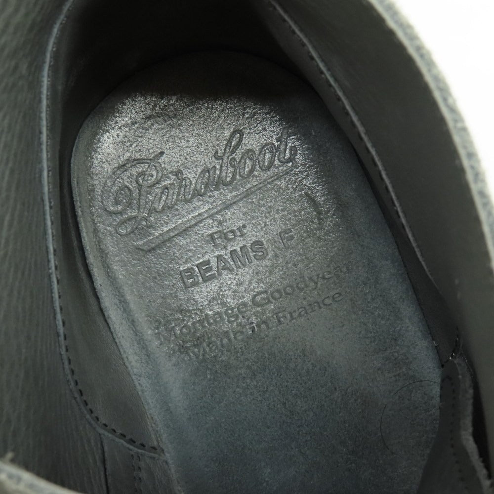 【中古】パラブーツ Paraboot スエード チャッカブーツ ブルーグレー【 6 1/2 】【 状態ランクC 】【 メンズ 】