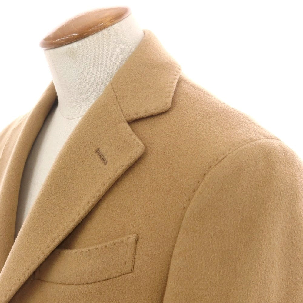 【中古】ラルディーニ LARDINI ウールカシミヤ チェスターフィールドコート キャメル【 46 】【 状態ランクD 】【 メンズ 】