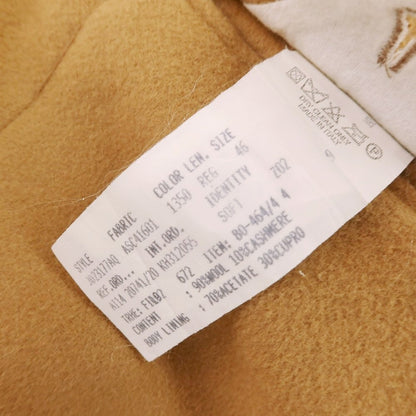 【中古】ラルディーニ LARDINI ウールカシミヤ チェスターフィールドコート キャメル【 46 】【 状態ランクD 】【 メンズ 】