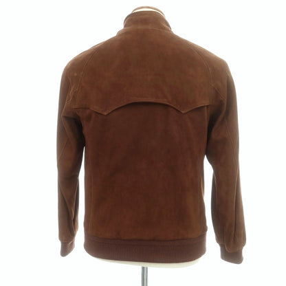 【中古】チンクアンタ Cinquanta ゴートスエード G9 レザーブルゾン ブラウン【 46 】【 状態ランクB 】【 メンズ 】