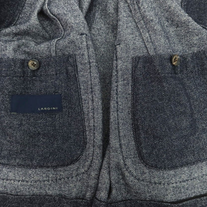 【中古】ラルディーニ LARDINI コットンウール カジュアルジャケット ネイビー【 46 】【 状態ランクC 】【 メンズ 】