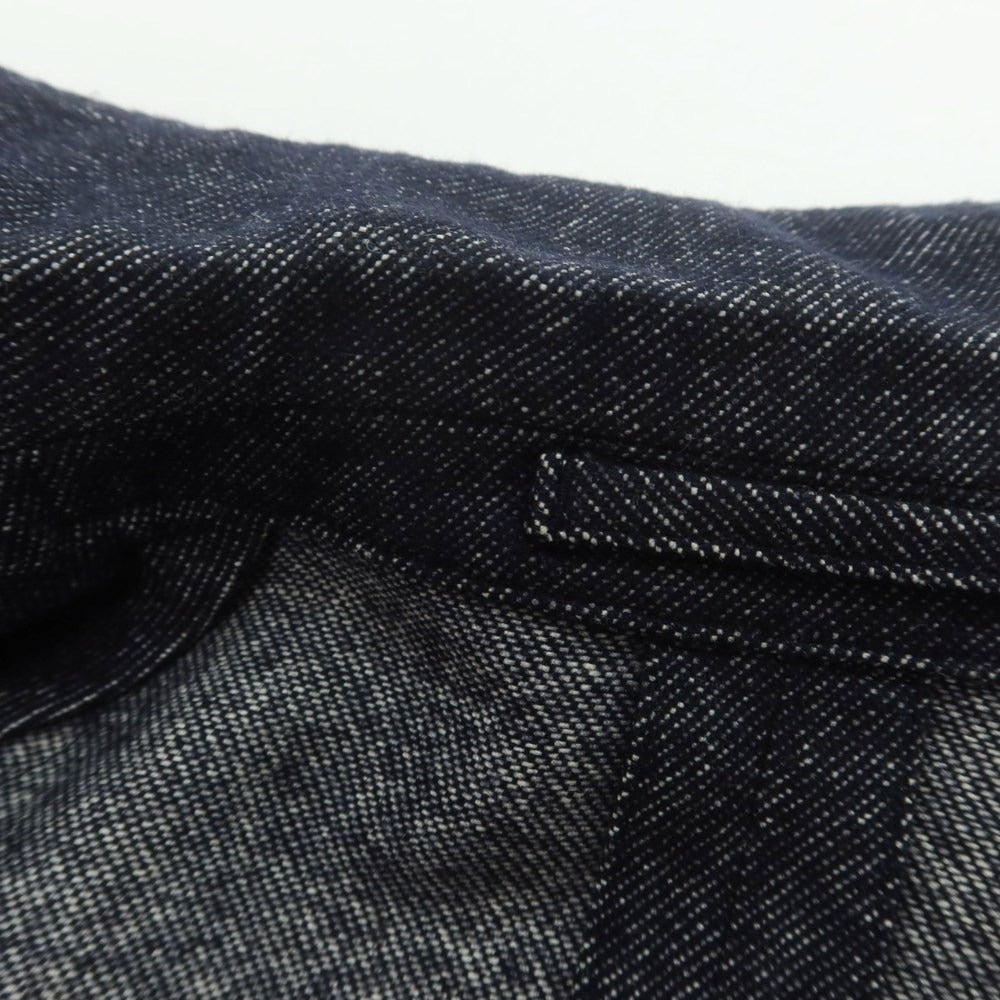 【中古】ラルディーニ LARDINI コットンウール カジュアルジャケット ネイビー【 46 】【 状態ランクC 】【 メンズ 】