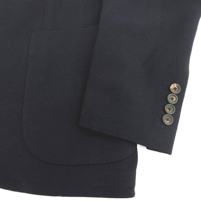 【中古】ラルディーニ LARDINI ウール 3B テーラードジャケット ネイビー【 46 】【 状態ランクC 】【 メンズ 】