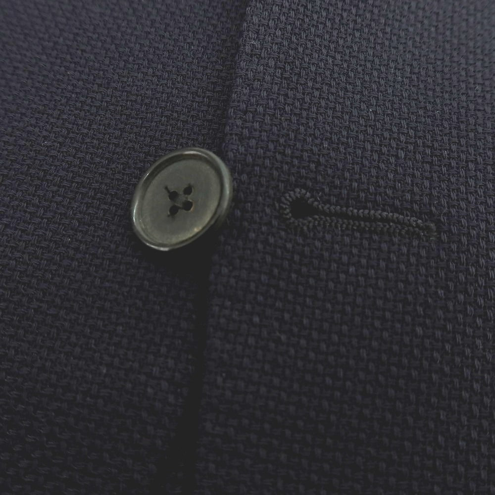 【中古】ラルディーニ LARDINI ウール 3B テーラードジャケット ネイビー【 サイズ46 】【 状態ランクC 】【 メンズ 】 [BPD]