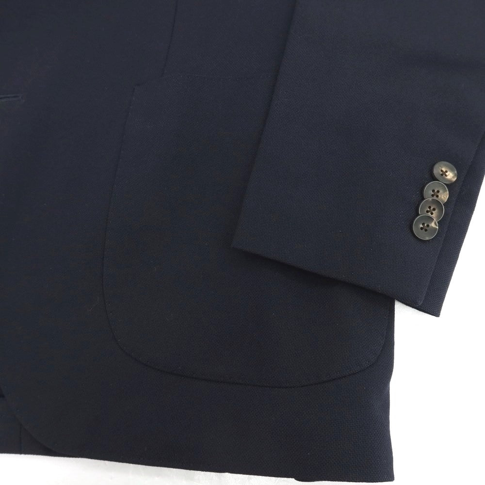 【中古】ラルディーニ LARDINI ウール 3B テーラードジャケット ネイビー【 46 】【 状態ランクB 】【 メンズ 】