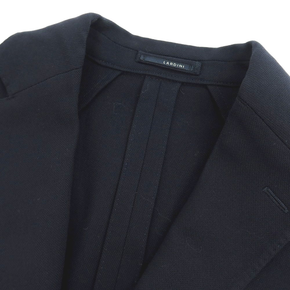 【中古】ラルディーニ LARDINI ウール 3B テーラードジャケット ネイビー【 46 】【 状態ランクB 】【 メンズ 】