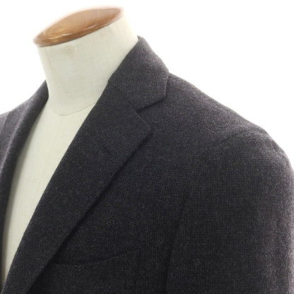 【中古】ラルディーニ LARDINI ウールコットン テーラードジャケット グレー【 46 】【 状態ランクB 】【 メンズ 】