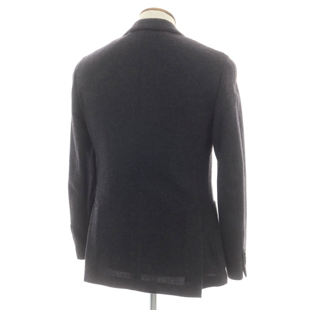 【中古】ラルディーニ LARDINI ウールコットン テーラードジャケット グレー【 46 】【 状態ランクB 】【 メンズ 】