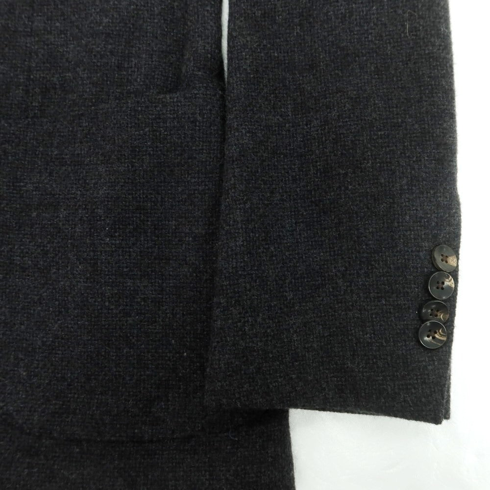 【中古】ラルディーニ LARDINI ウールコットン テーラードジャケット グレー【 46 】【 状態ランクB 】【 メンズ 】