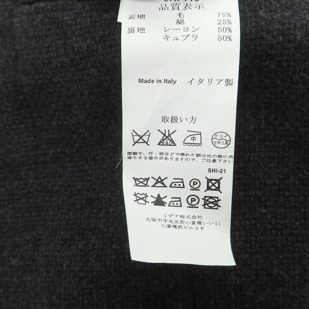 【中古】ラルディーニ LARDINI ウールコットン テーラードジャケット グレー【 46 】【 状態ランクB 】【 メンズ 】