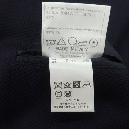 【中古】タリアトーレ TAGLIATORE ウール ダブル テーラードジャケット ネイビー【 46 】【 状態ランクC 】【 メンズ 】