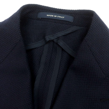 【中古】タリアトーレ TAGLIATORE ウール ダブル テーラードジャケット ネイビー【 46 】【 状態ランクC 】【 メンズ 】