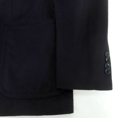 【中古】タリアトーレ TAGLIATORE カシミヤ テーラードジャケット ダークネイビー【 48 】【 状態ランクB 】【 メンズ 】