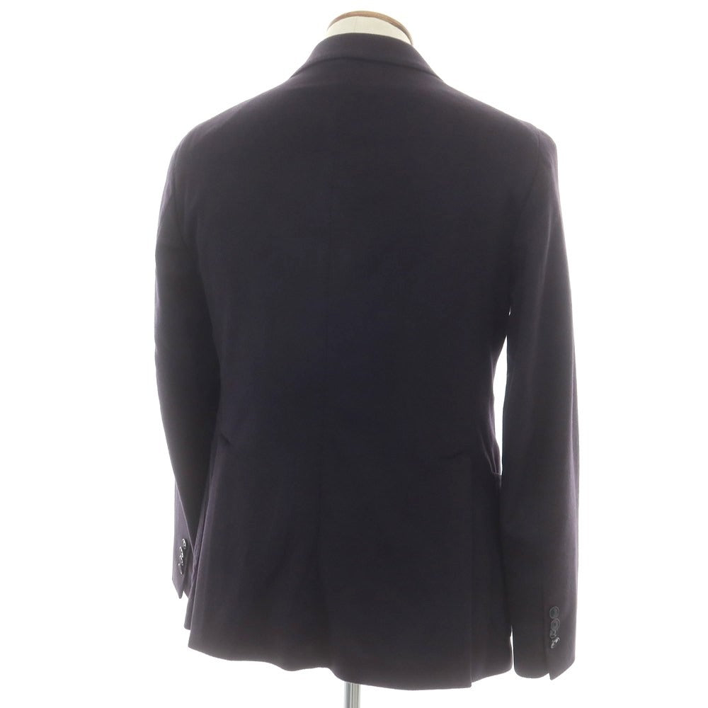 【中古】タリアトーレ TAGLIATORE カシミヤ テーラードジャケット ダークネイビー【 48 】【 状態ランクB 】【 メンズ 】