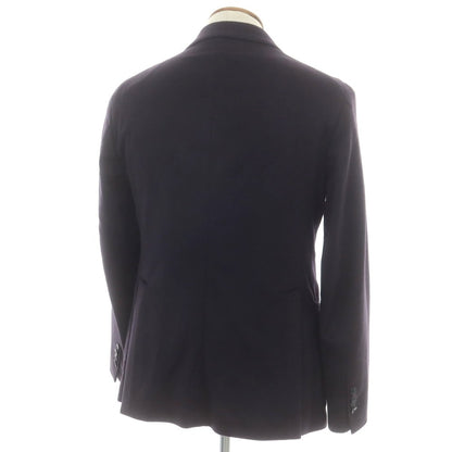 【中古】タリアトーレ TAGLIATORE カシミヤ テーラードジャケット ダークネイビー【 48 】【 状態ランクB 】【 メンズ 】