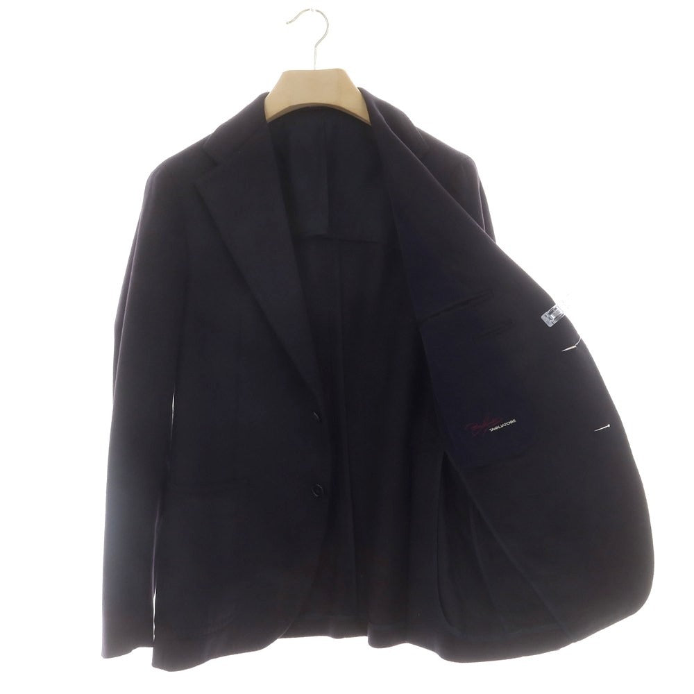【中古】タリアトーレ TAGLIATORE カシミヤ テーラードジャケット ダークネイビー【 48 】【 状態ランクB 】【 メンズ 】