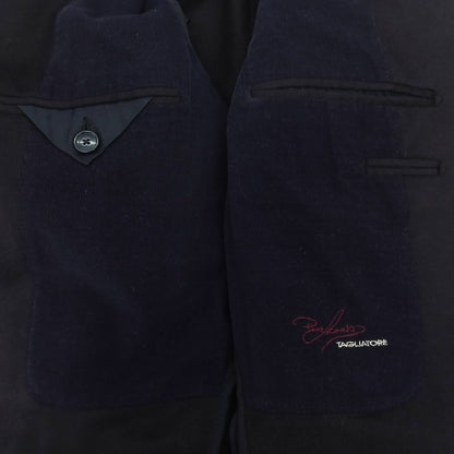 【中古】タリアトーレ TAGLIATORE カシミヤ テーラードジャケット ダークネイビー【 48 】【 状態ランクB 】【 メンズ 】