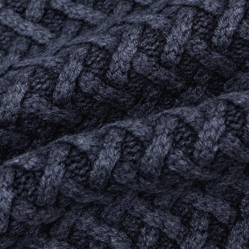 【中古】チルコロ1901 CIRCOLO 1901 ウール タートルネック プルオーバーニット ネイビー【 M 】【 状態ランクB 】【 メンズ 】