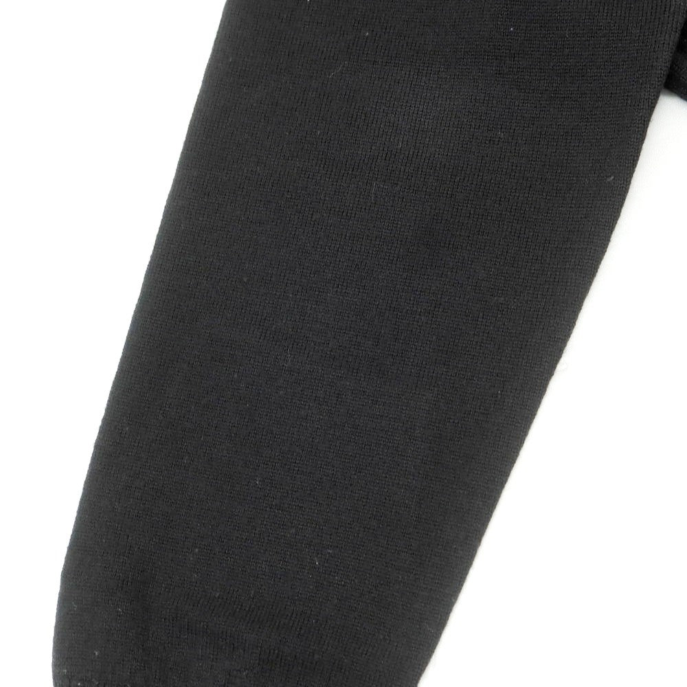 【中古】クルチアーニ CRUCIANI ハイゲージ ウール カーディガン ブラック【 46 】【 状態ランクC 】【 メンズ 】