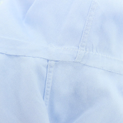 【中古】フィナモレ Finamore コットン カッタウェイ ドレスシャツ ライトブルー【 S 】【 状態ランクC 】【 メンズ 】