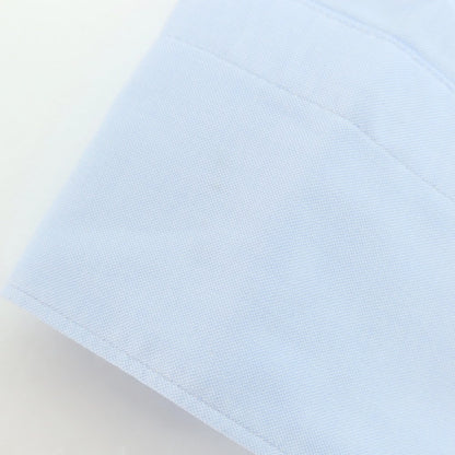 【中古】フィナモレ Finamore コットン カッタウェイ ドレスシャツ ライトブルー【 S 】【 状態ランクC 】【 メンズ 】