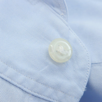 【中古】フィナモレ Finamore コットン カッタウェイ ドレスシャツ ライトブルー【 S 】【 状態ランクC 】【 メンズ 】