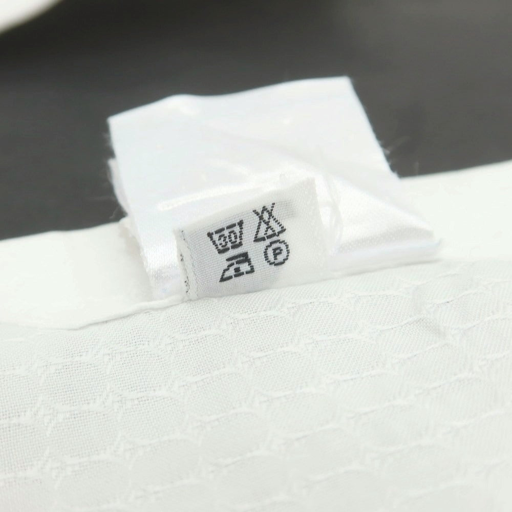 【中古】フィナモレ Finamore コットン ホリゾンタルカラー ドレスシャツ ホワイト【 38 】【 状態ランクC 】【 メンズ 】