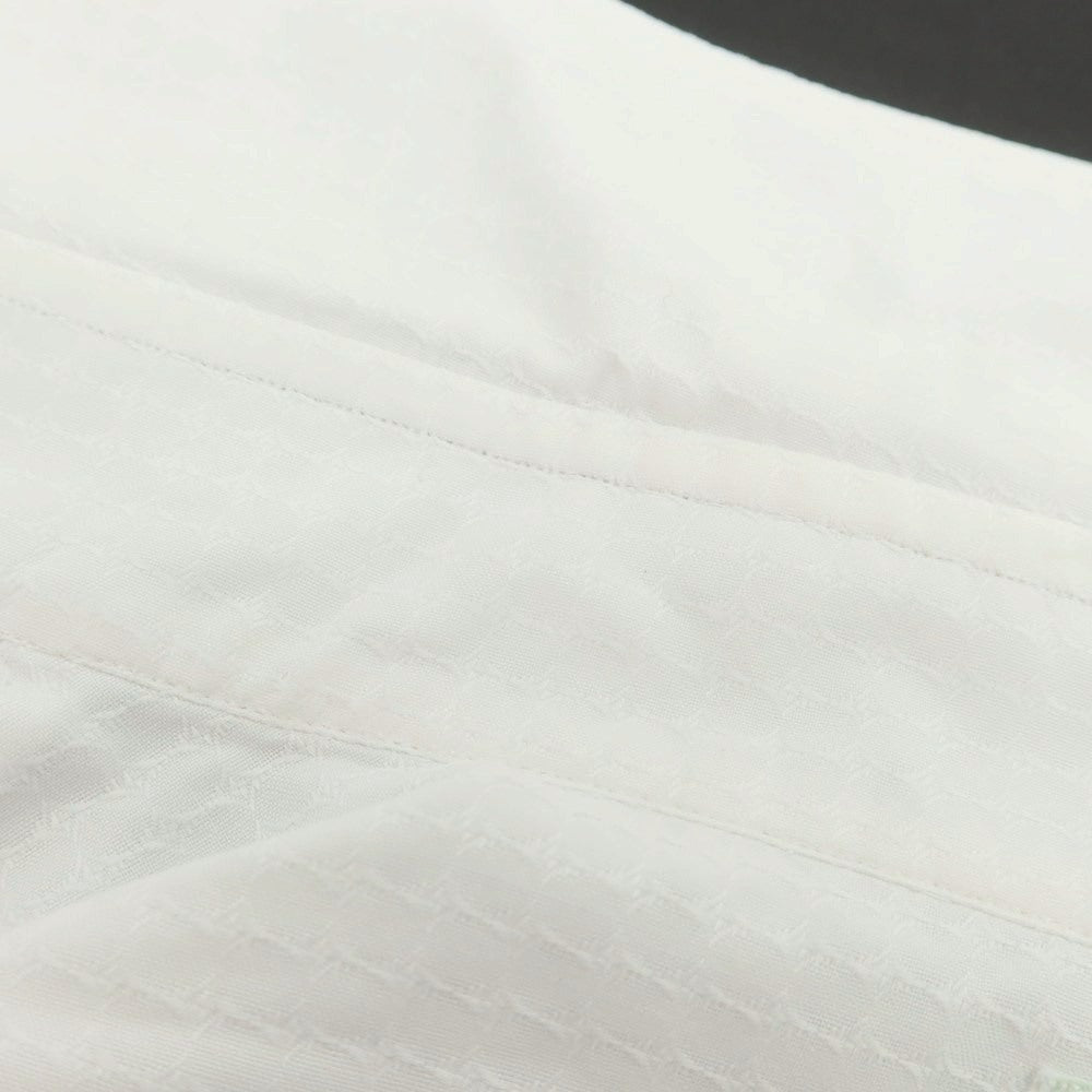 【中古】フィナモレ Finamore コットン ホリゾンタルカラー ドレスシャツ ホワイト【 38 】【 状態ランクC 】【 メンズ 】