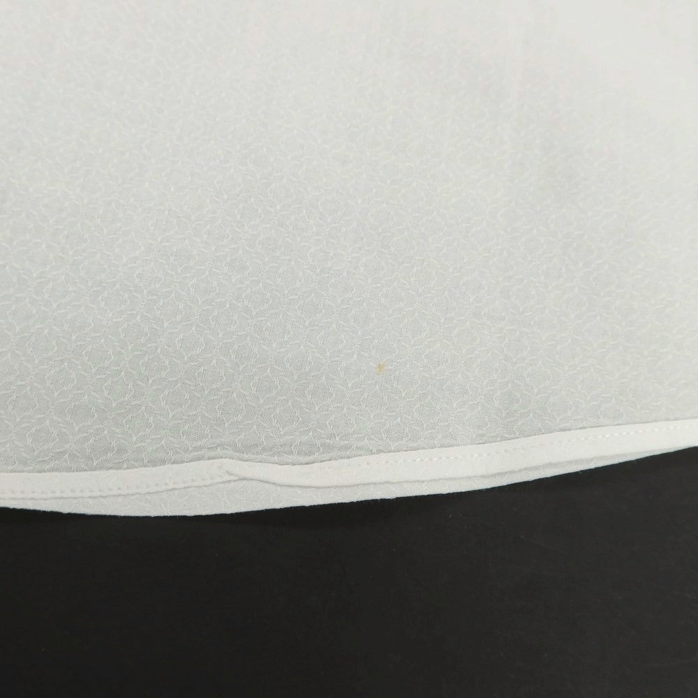 【中古】フィナモレ Finamore コットン ワイドカラー ドレスシャツ ホワイト【 M 】【 状態ランクC 】【 メンズ 】