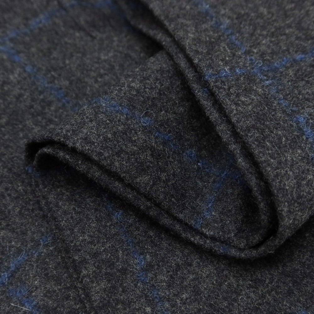 【中古】インコテックス INCOTEX ウール ドレススラックスパンツ グレーxネイビー【 46 】【 状態ランクB 】【 メンズ 】