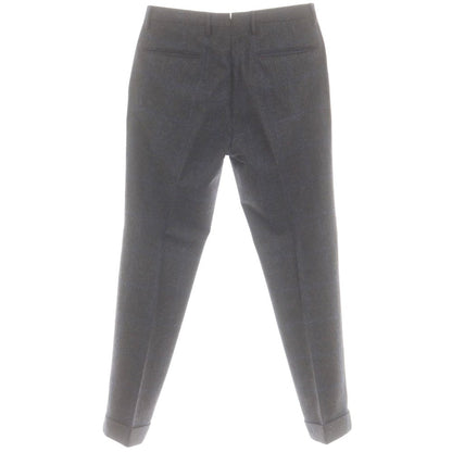 【中古】インコテックス INCOTEX ウール ドレススラックスパンツ グレーxネイビー【 46 】【 状態ランクB 】【 メンズ 】