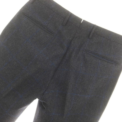 【中古】インコテックス INCOTEX ウール ドレススラックスパンツ グレーxネイビー【 46 】【 状態ランクB 】【 メンズ 】