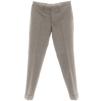 【中古】インコテックス INCOTEX ウール ドレススラックスパンツ グレージュ【 46 】【 状態ランクC 】【 メンズ 】