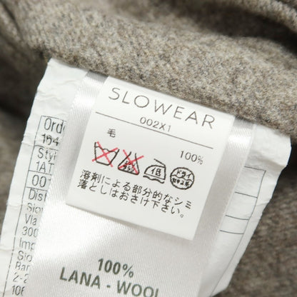 【中古】インコテックス INCOTEX ウール ドレススラックスパンツ グレージュ【 46 】【 状態ランクC 】【 メンズ 】