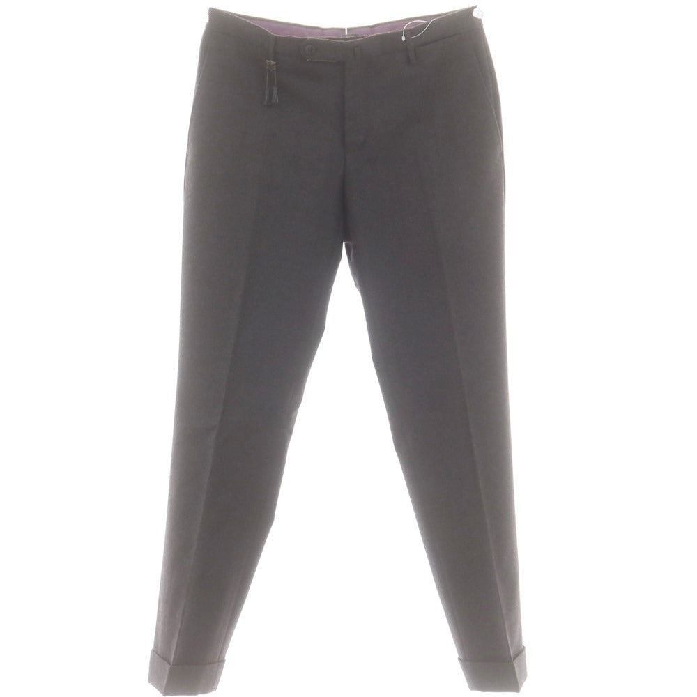 【中古】インコテックス INCOTEX ウール ドレススラックスパンツ チャコールグレー【 46 】【 状態ランクB 】【 メンズ 】
