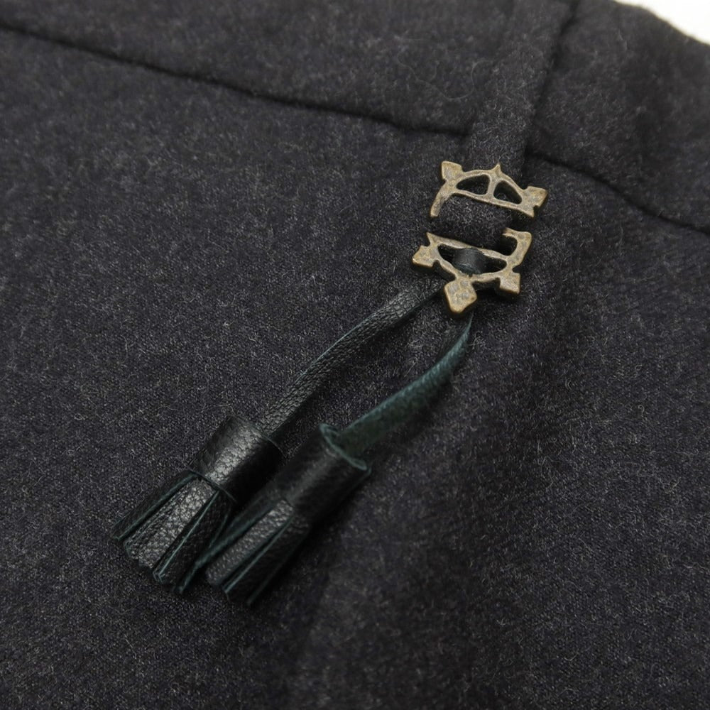 【中古】インコテックス INCOTEX ウール ドレススラックスパンツ チャコールグレー【 46 】【 状態ランクB 】【 メンズ 】