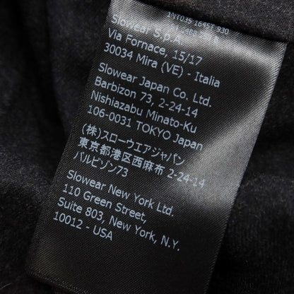 【中古】インコテックス INCOTEX ウール ドレススラックスパンツ チャコールグレー【 46 】【 状態ランクB 】【 メンズ 】