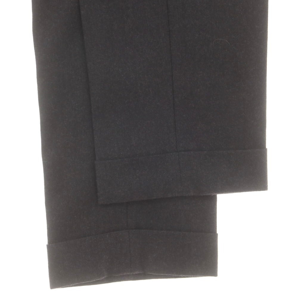 【中古】インコテックス INCOTEX ウール ドレススラックスパンツ チャコールグレー【 46 】【 状態ランクB 】【 メンズ 】