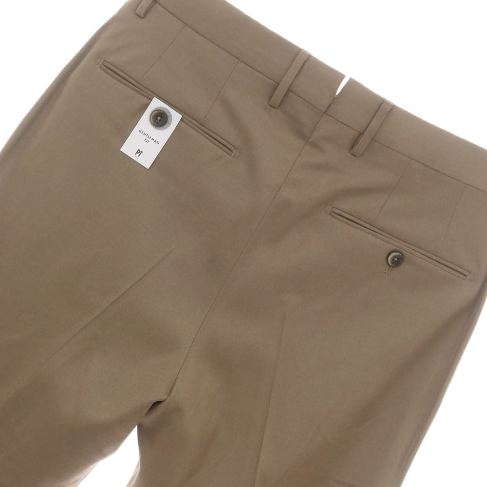 【中古】ピーティートリノ PT TORINO ストレッチウール ドレススラックスパンツ ブラウン【 46 】【 状態ランクB 】【 メンズ 】