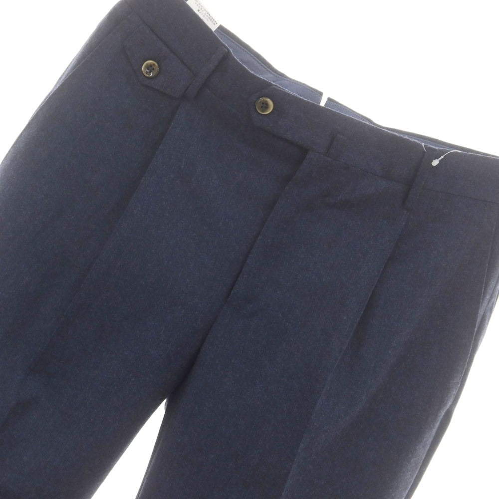 【中古】ピーティートリノ PT TORINO ストレッチウール ドレススラックスパンツ ネイビー【サイズ46】【 状態ランクB 】【 メンズ 】 [DPD]
