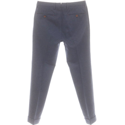 【中古】ピーティーゼロウーノ PT01 ウール ドレススラックスパンツ ネイビー【 46 】【 状態ランクB 】【 メンズ 】