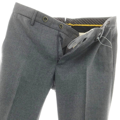 【中古】ピーティーゼロウーノ PT01 Super Slim Fit ストレッチウール ドレススラックスパンツ グレー【 46 】【 状態ランクB 】【 メンズ 】