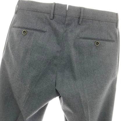 【中古】ピーティーゼロウーノ PT01 Super Slim Fit ストレッチウール ドレススラックスパンツ グレー【 46 】【 状態ランクB 】【 メンズ 】