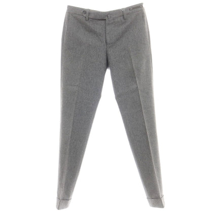 【中古】ピーティーゼロウーノ PT01 Skinny fit ストレッチウール ドレススラックスパンツ グレー【 46 】【 状態ランクB 】【 メンズ 】