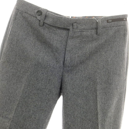 【中古】ピーティーゼロウーノ PT01 Skinny fit ストレッチウール ドレススラックスパンツ グレー【 46 】【 状態ランクB 】【 メンズ 】