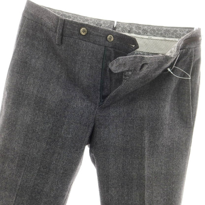 【中古】ピーティーゼロウーノ PT01 Evo fit ストレッチウール ドレススラックスパンツ グレー【 46 】【 状態ランクC 】【 メンズ 】