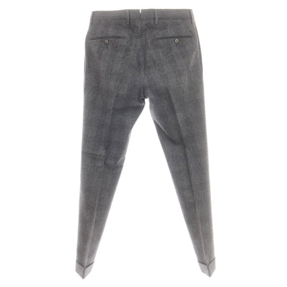 【中古】ピーティーゼロウーノ PT01 Evo fit ストレッチウール ドレススラックスパンツ グレー【 46 】【 状態ランクC 】【 メンズ 】