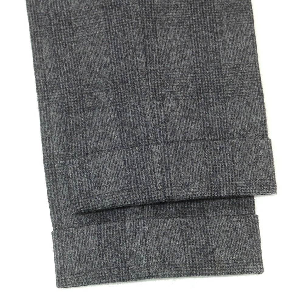 【中古】ピーティーゼロウーノ PT01 Evo fit ストレッチウール ドレススラックスパンツ グレー【 46 】【 状態ランクC 】【 メンズ 】