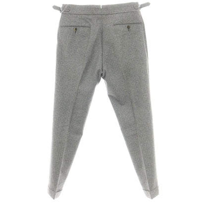 【中古】ピーティーゼロウーノ PT01 Evo fit ウール ドレススラックスパンツ グレー【 46 】【 状態ランクC 】【 メンズ 】